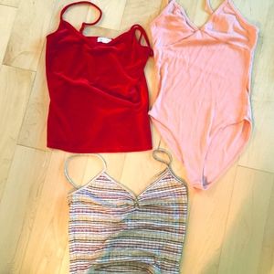 Crop Top // Leotard Set